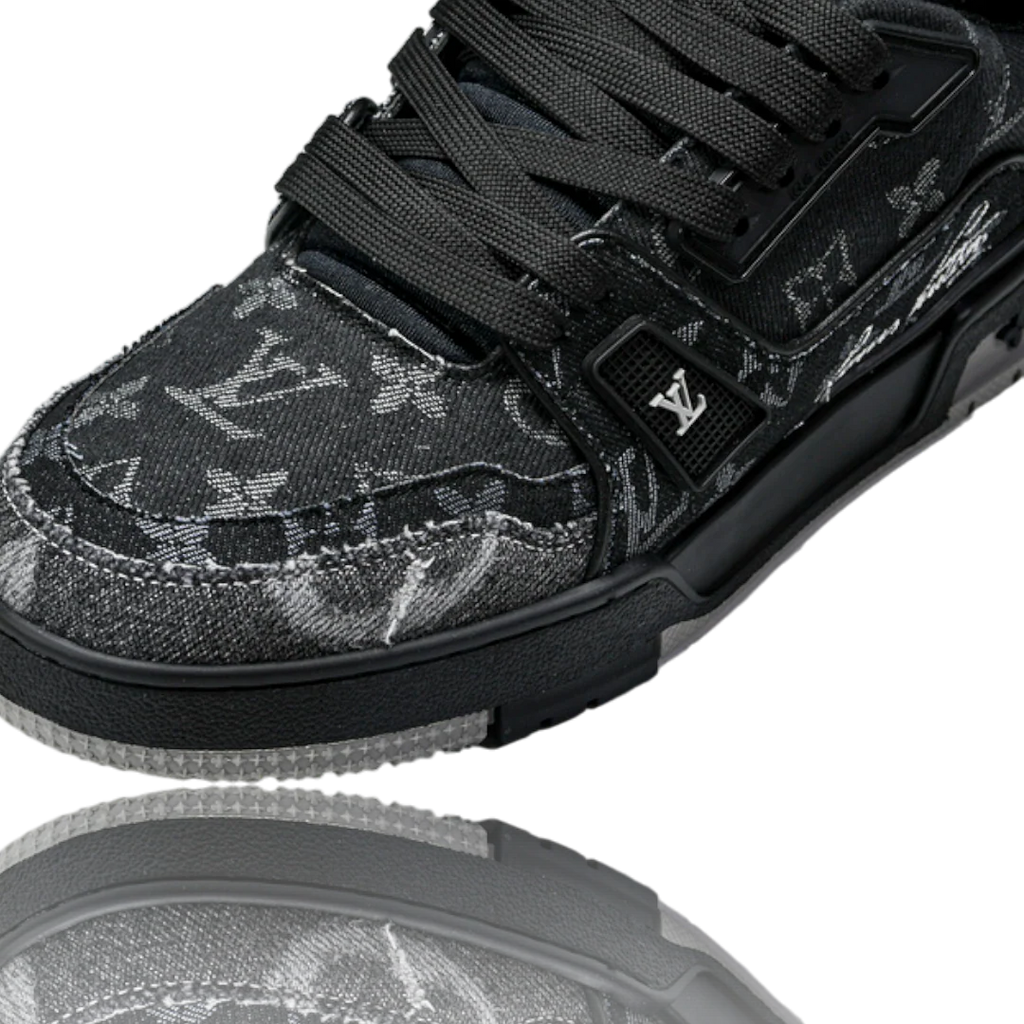 Louis Vuittоп Trainer Low 'Monogram Denim Black'