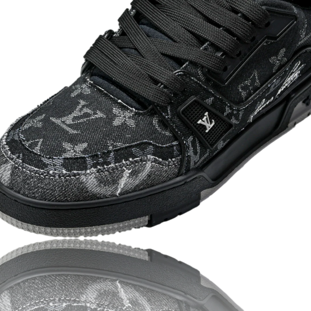 Louis Vuittоп Trainer Low 'Monogram Denim Black'