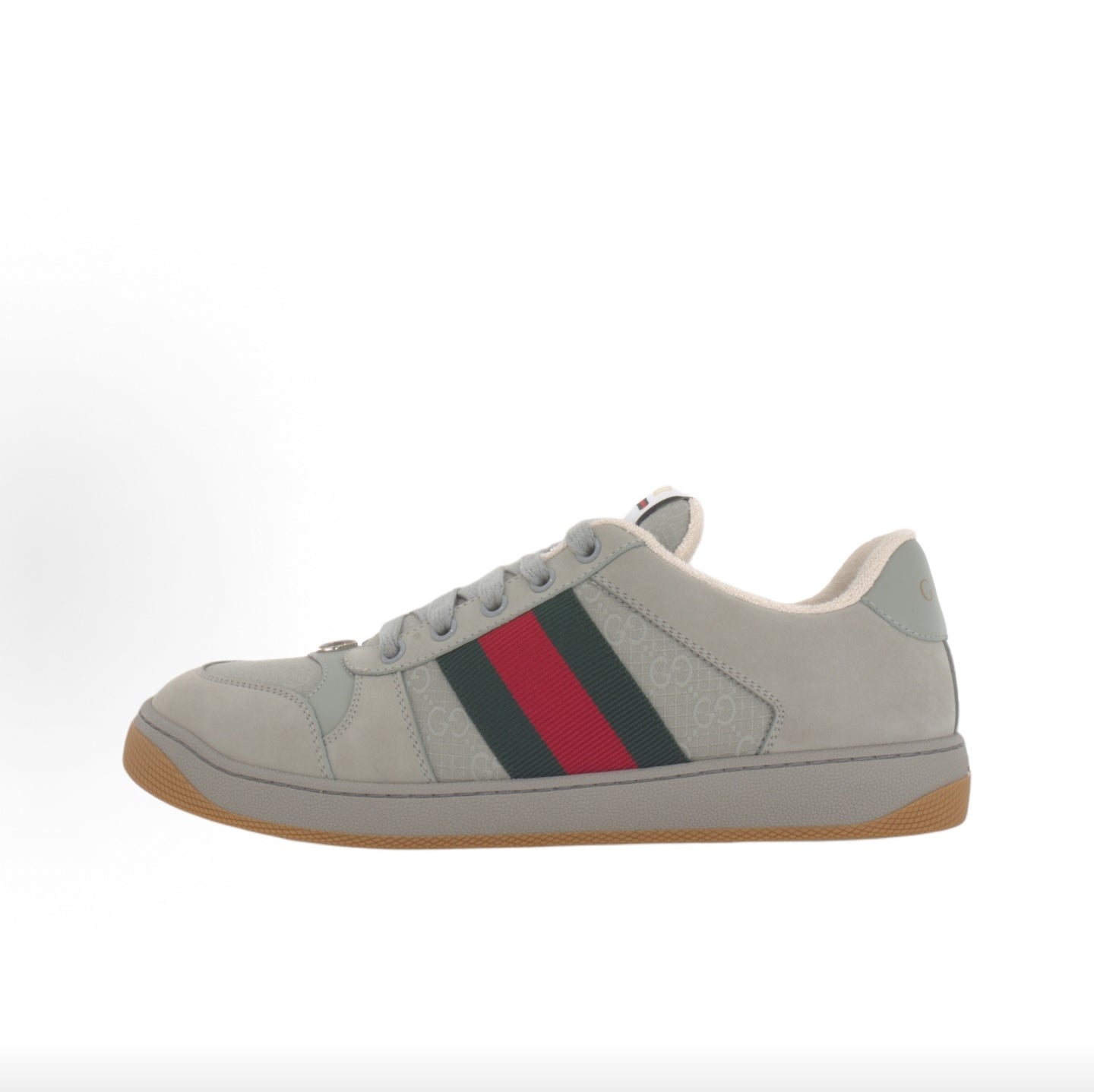 GUCCI Screener Suede Men's Gray