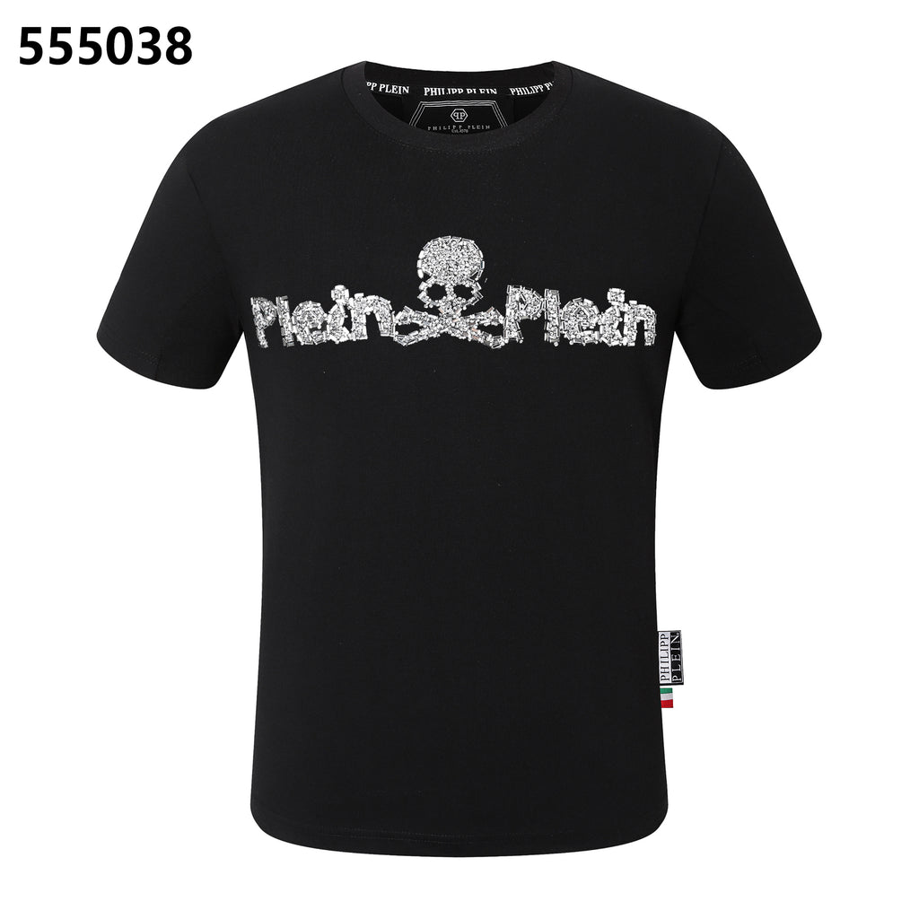 PHILIPP PLEIN 스컬 크루넥 티셔츠