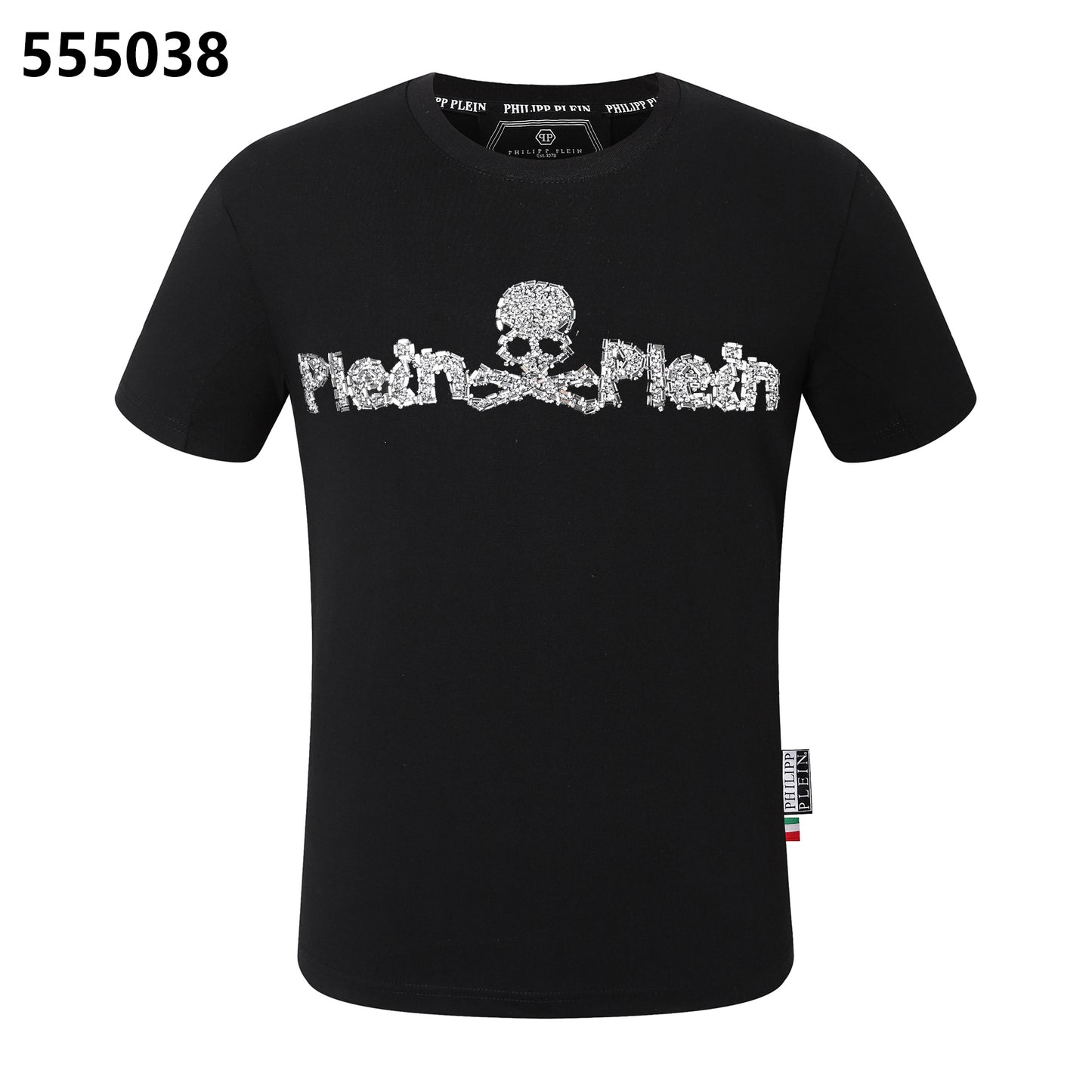 PHILIPP PLEIN Skull Crew Neck T-Shirt