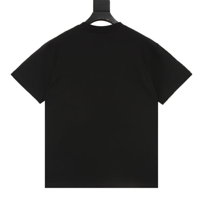 Gucci Short-Sleeve Shirt with Pocket and Floral Patch