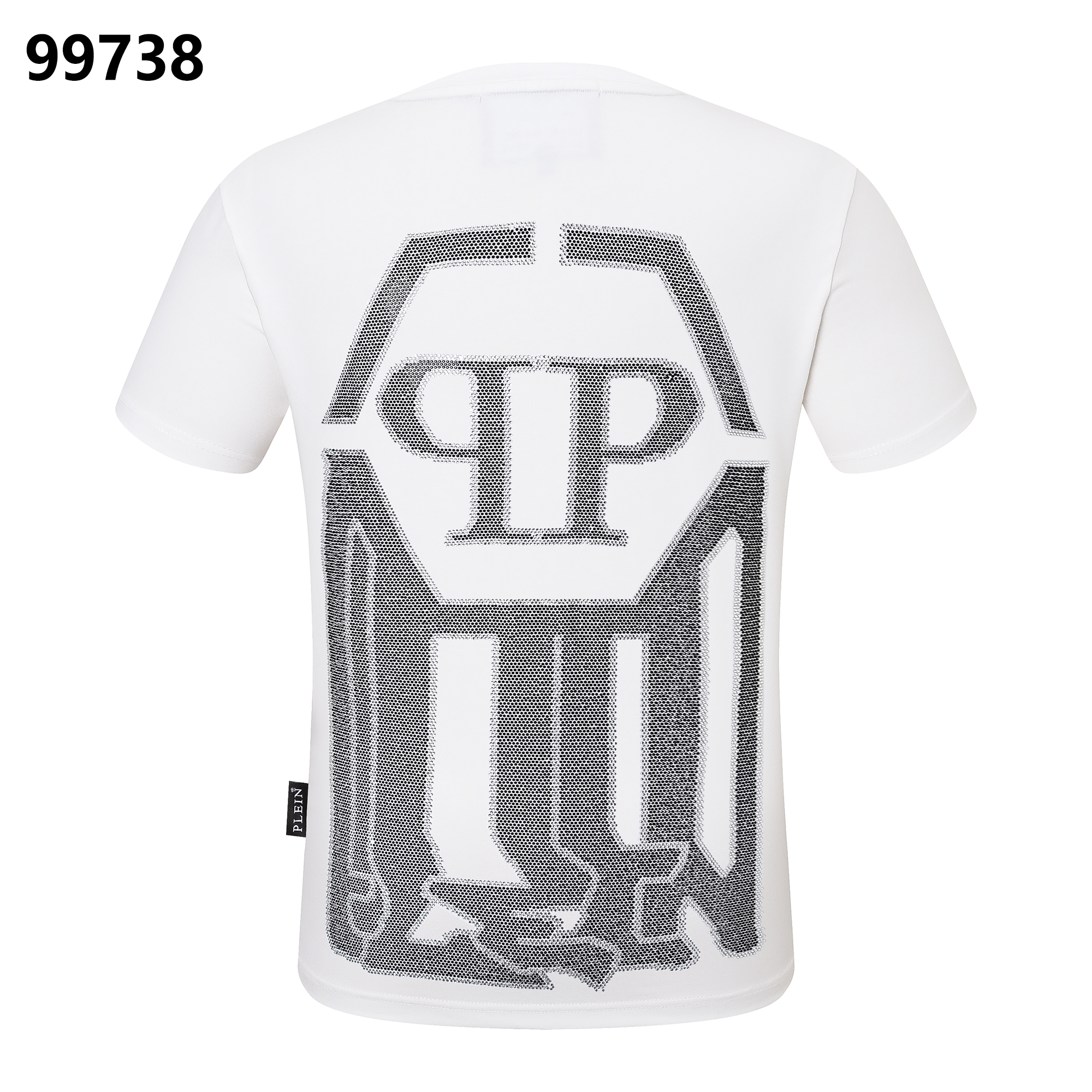 PHILIPP PLEIN レタリングプリント ラウンドネックTシャツ