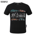 PHILIPP PLEIN レーシングプリント入りクルーネックTシャツ