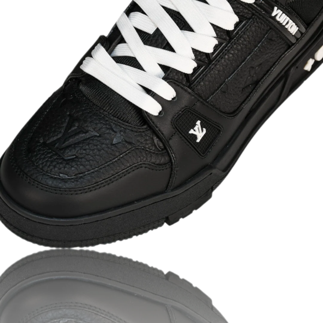 Louis Vuittоп Trainer Low 'Monogram Black Embossed'