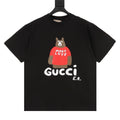 Gucci 26ss Fun Cartoon Collection Short-Sleeve Shirt
