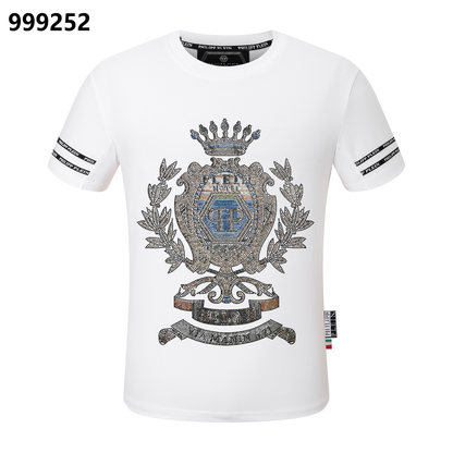 PHILIPP PLEIN T-Shirt mit Kronen-Print und Rundhalsausschnitt