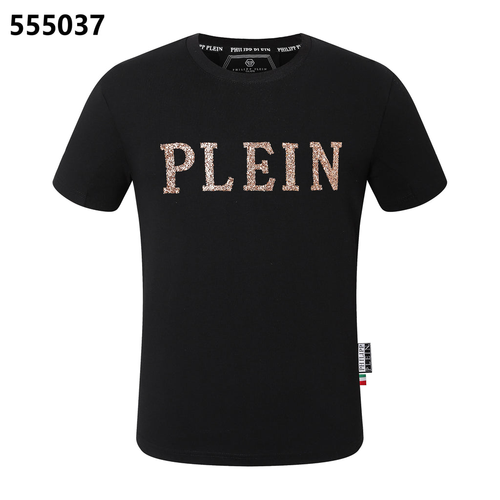 PHILIPP PLEIN レタープリント クルーネック Tシャツ