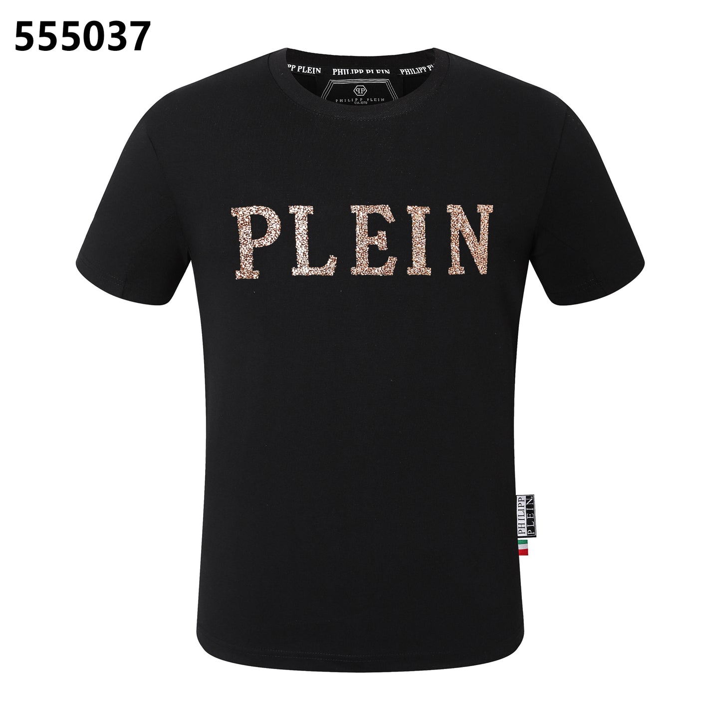 PHILIPP PLEIN T-Shirt mit Buchstabenprint und Rundhalsausschnitt