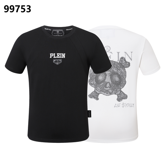 PHILIPP PLEIN Little Monster Rhinestone-Embellished Crew-Neck T-Shirt