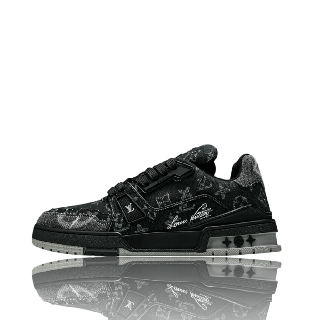 Louis Vuittоп Trainer Low 'Monogram Denim Black'