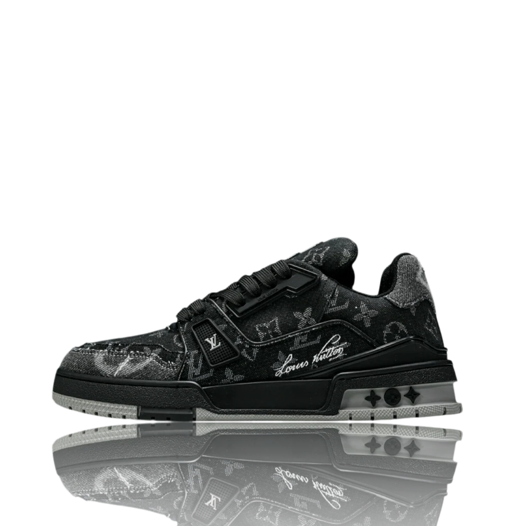 Louis Vuittоп Trainer Low 'Monogram Denim Black'