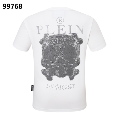 PHILIPP PLEIN Skull-Print Crew-Neck T-Shirt