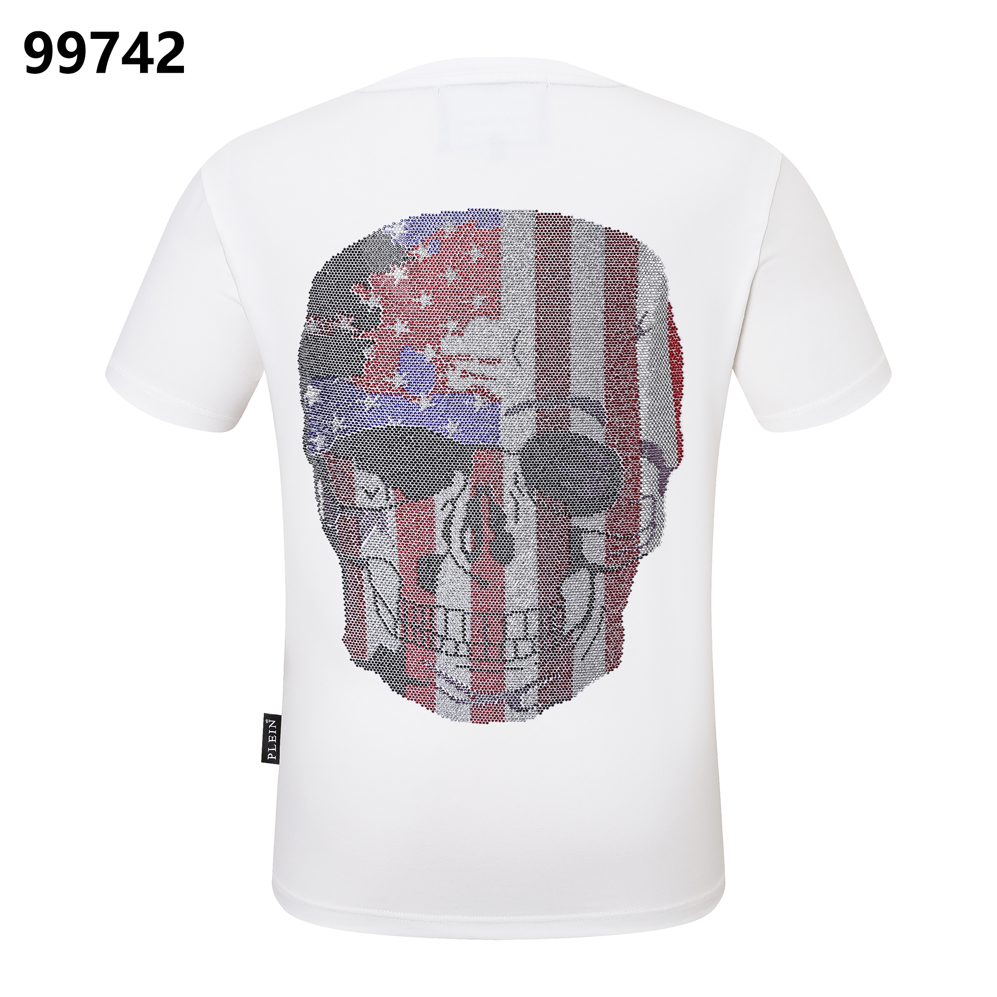PHILIPP PLEIN クルーネック Tシャツ スカルアメリカ