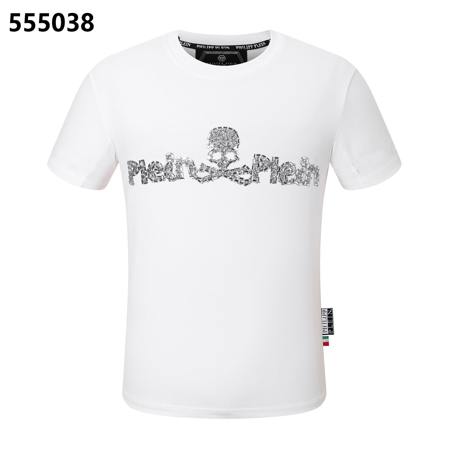 PHILIPP PLEIN Skull Crew Neck T-Shirt
