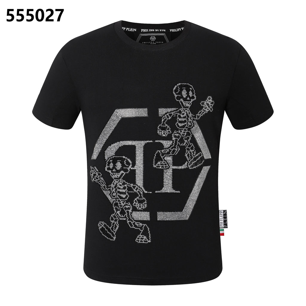 PHILIPP PLEIN スカルプリント クルーネックTシャツ