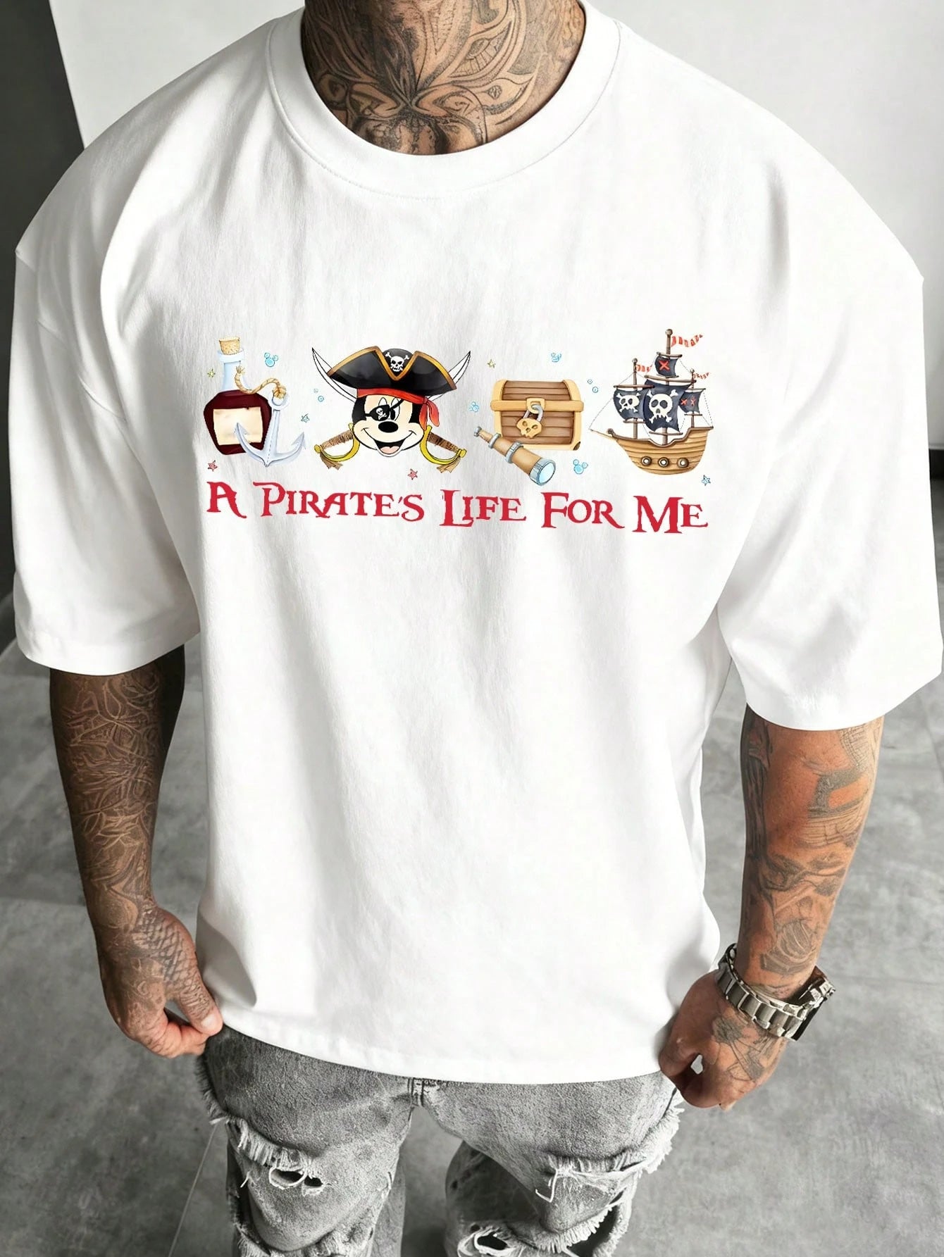 Cartoon Easy Going T-Shirt