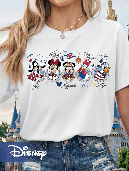 Cartoon Casual T-Shirt