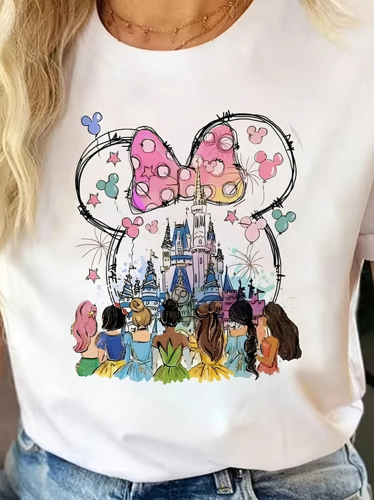 Cartoon Minimal T-Shirt