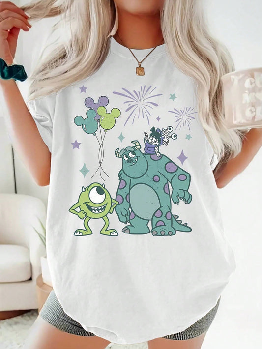 Cartoon Playful T-Shirt