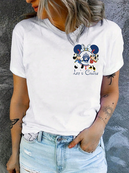Cartoon Easy Going T-Shirt
