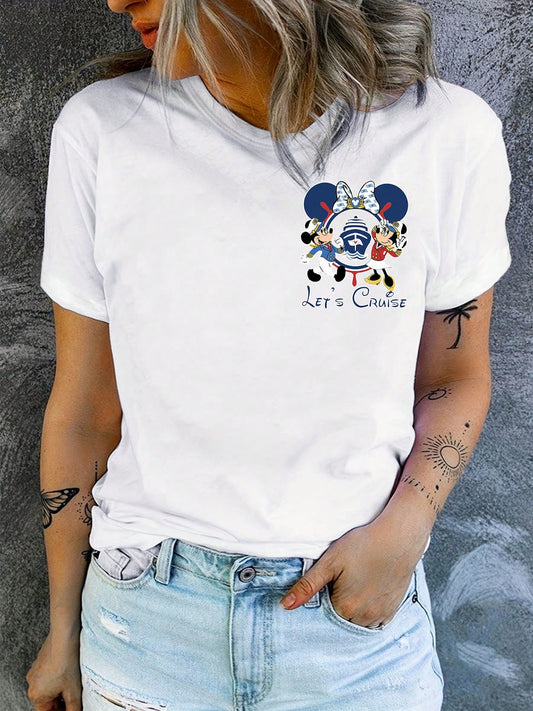 Cartoon Easy Going T-Shirt