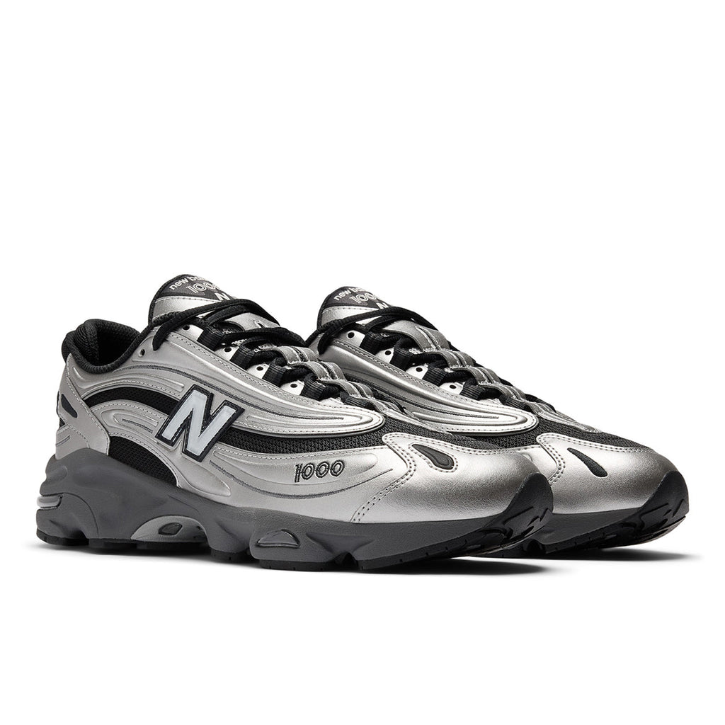 1000 - SILVER METALLIC / GREEN