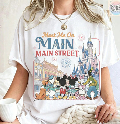 Cartoon Easy Going T-Shirt
