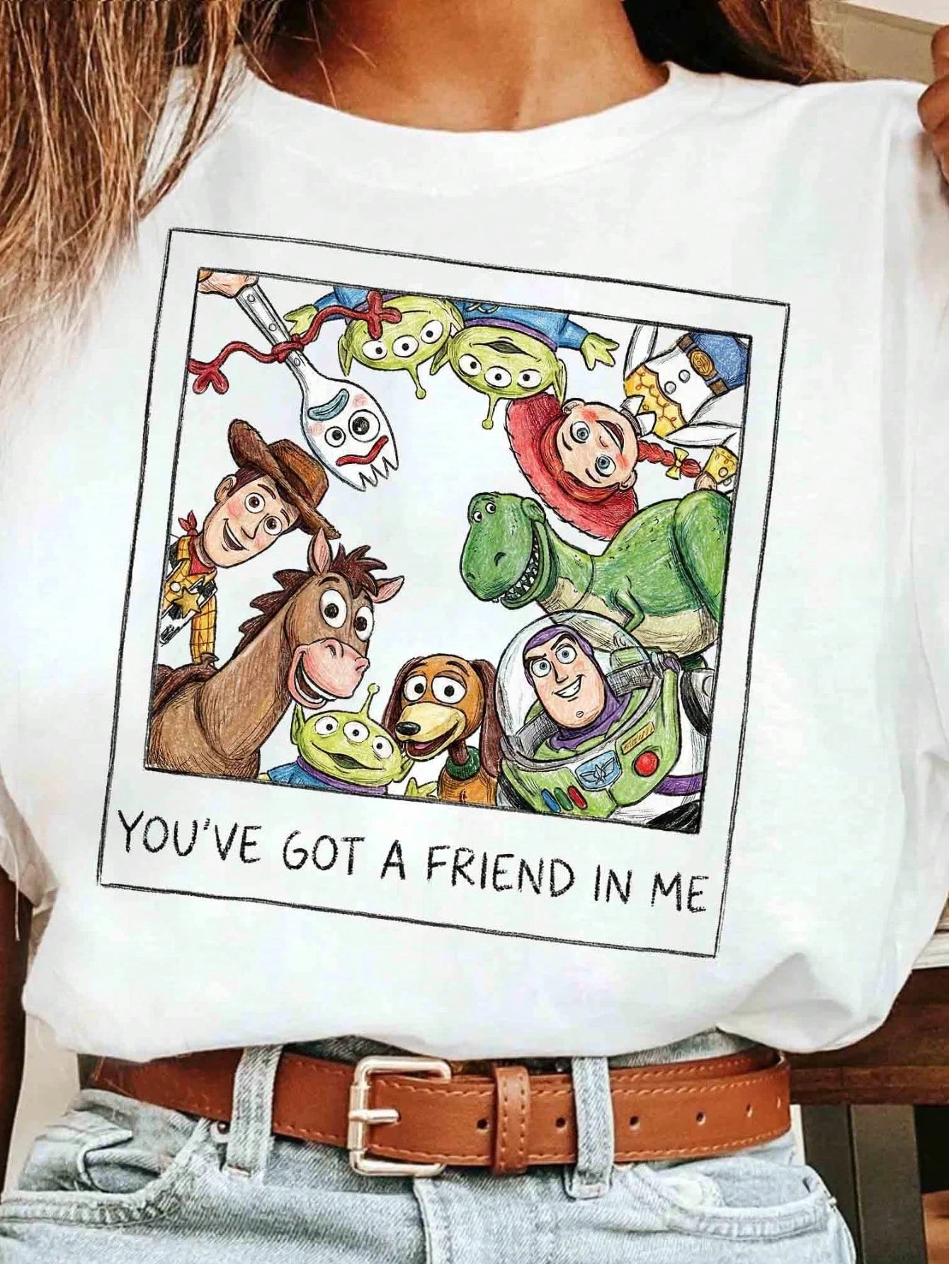 Cartoon Easy Going T-Shirt