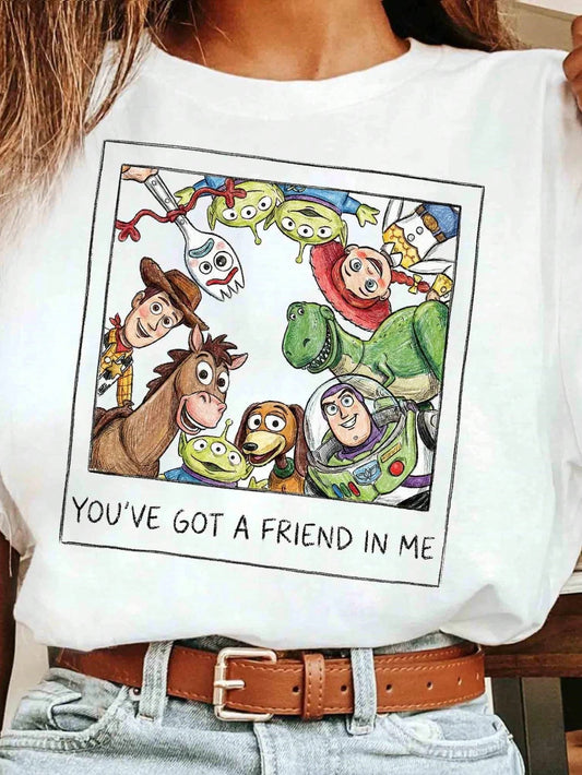 Cartoon Easy Going T-Shirt