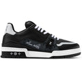 Louis Vuitton LV Trainer Black Monogram Leather Sneaker