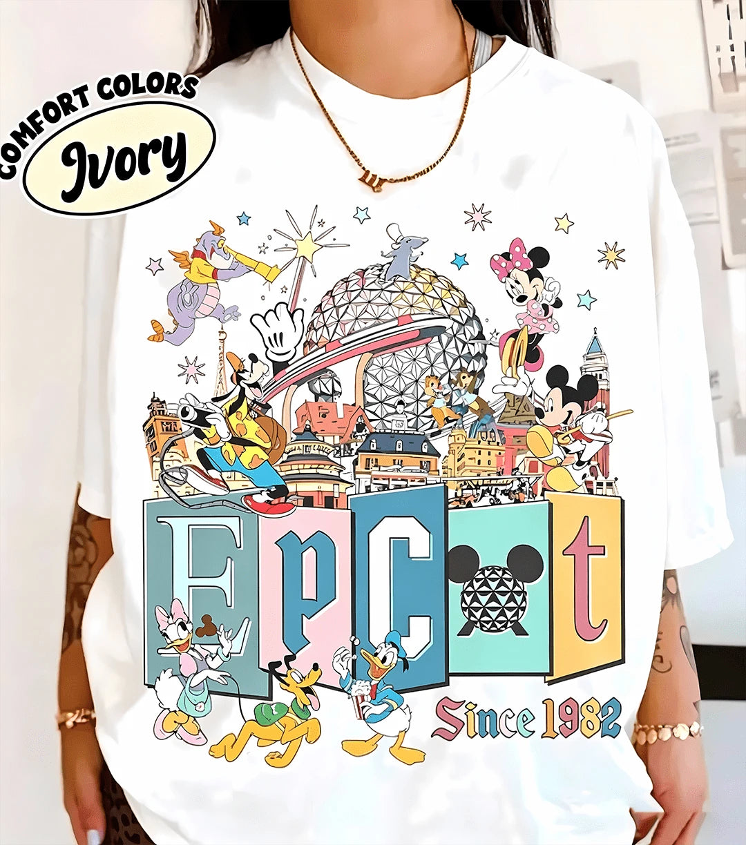 Cartoon Free Spirit T-Shirt