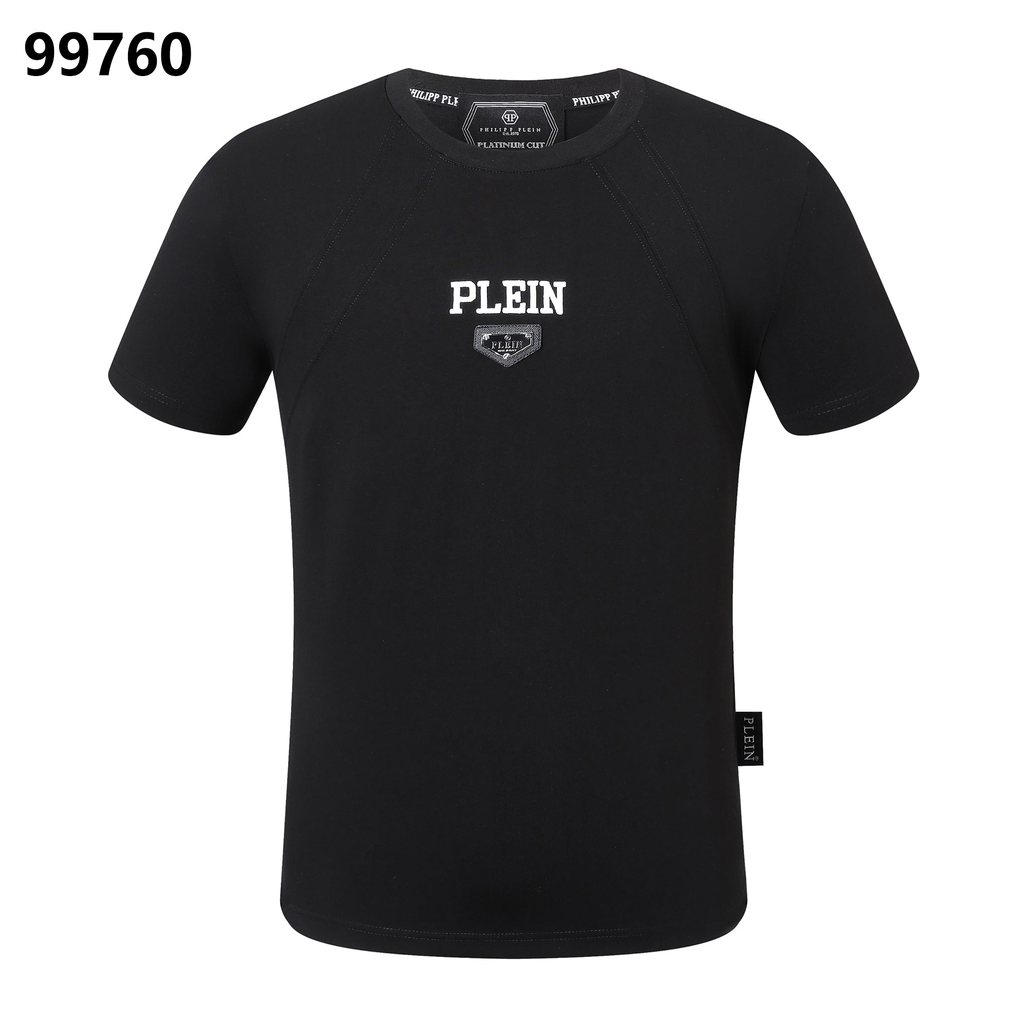 PHILIPP PLEIN カラフル スカル ラインストーン クルーネック Tシャツ