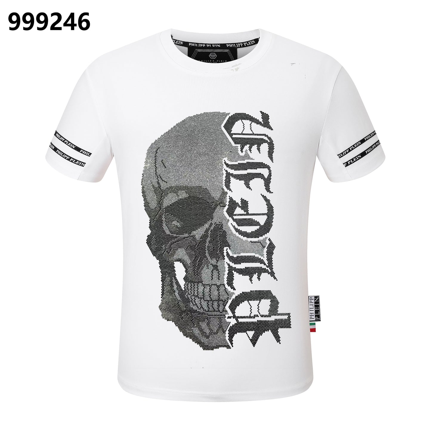 PHILIPP PLEIN Skull-Print Crew-Neck T-Shirt