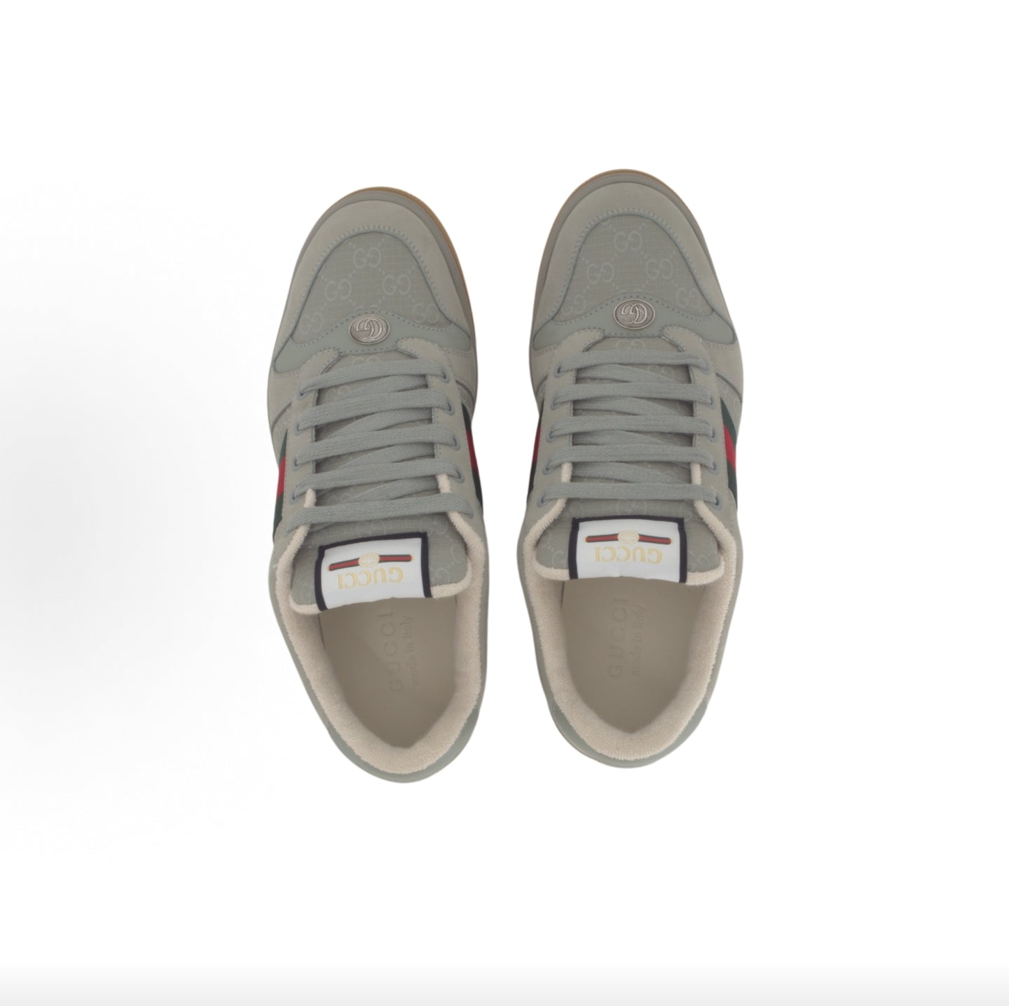 GUCCI Screener Suede Men's Gray