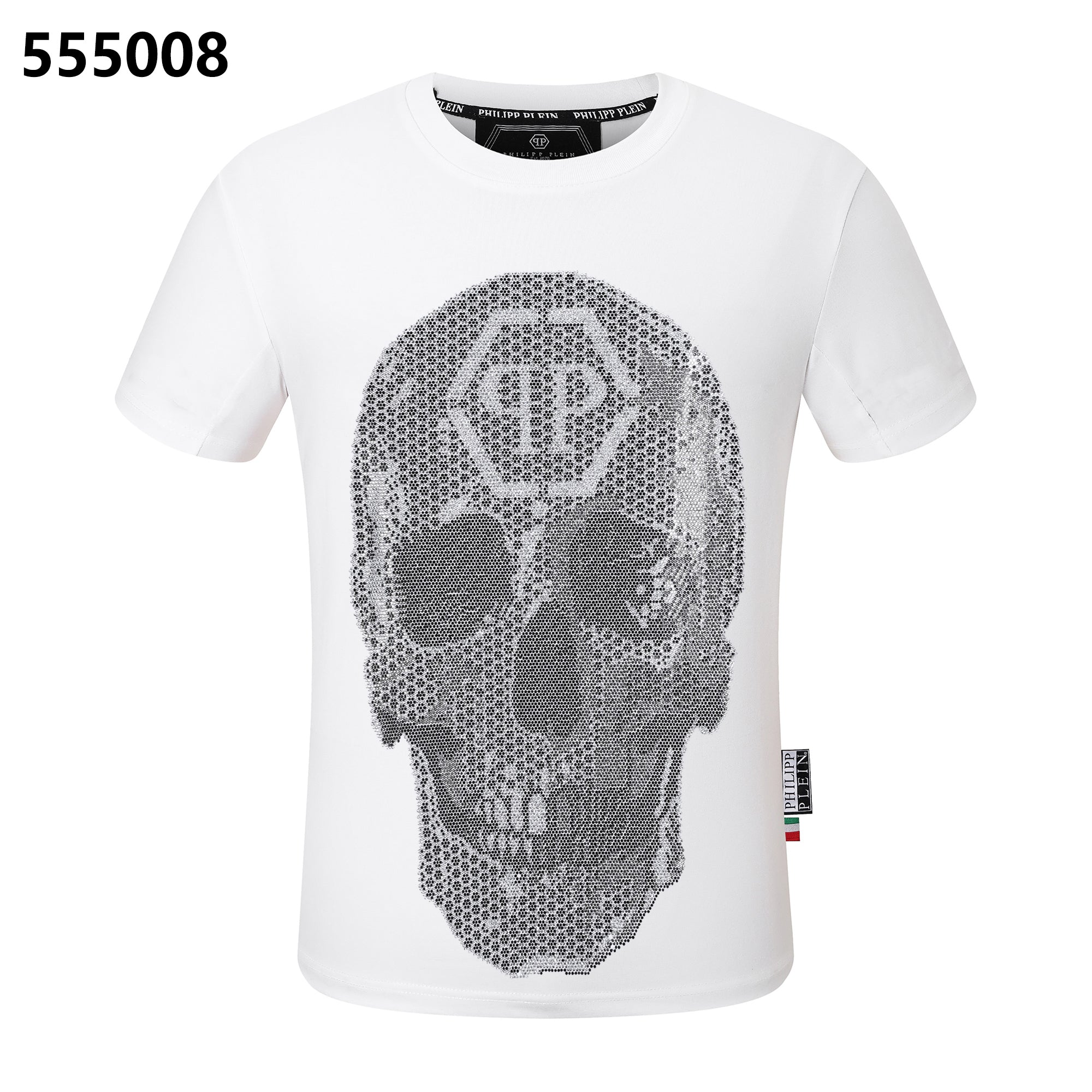 PHILIPP PLEIN スカルプリント クルーネック Tシャツ