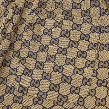 Gucci 25SS All-Over Monogram Print Denim Shorts