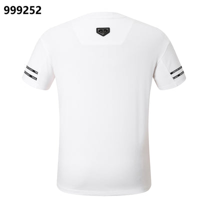 PHILIPP PLEIN T-Shirt mit Kronen-Print und Rundhalsausschnitt