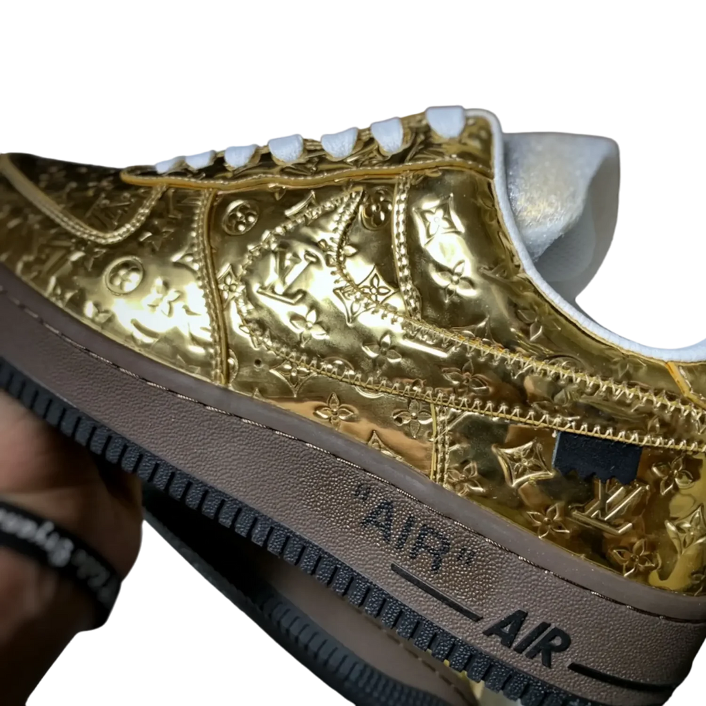 Louis Vuittоп x AF1 By Virgil Abloh ‘Black’