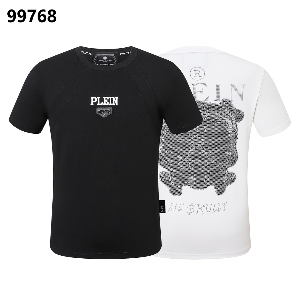 PHILIPP PLEIN スカルプリント クルーネック Tシャツ