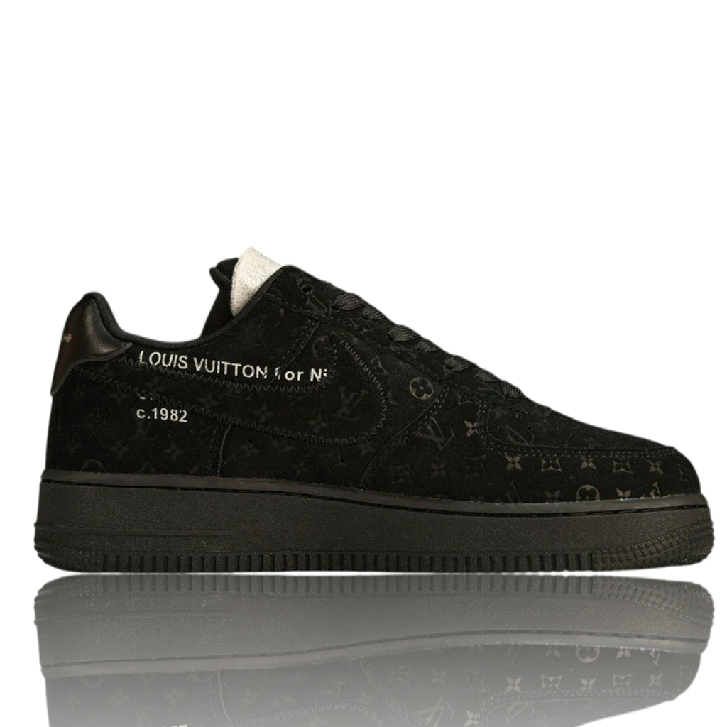Louis Vuittоп x AF1 By Virgil Abloh ‘Black’
