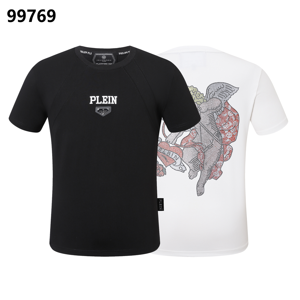 PHILIPP PLEIN キューピッド クルーネック Tシャツ