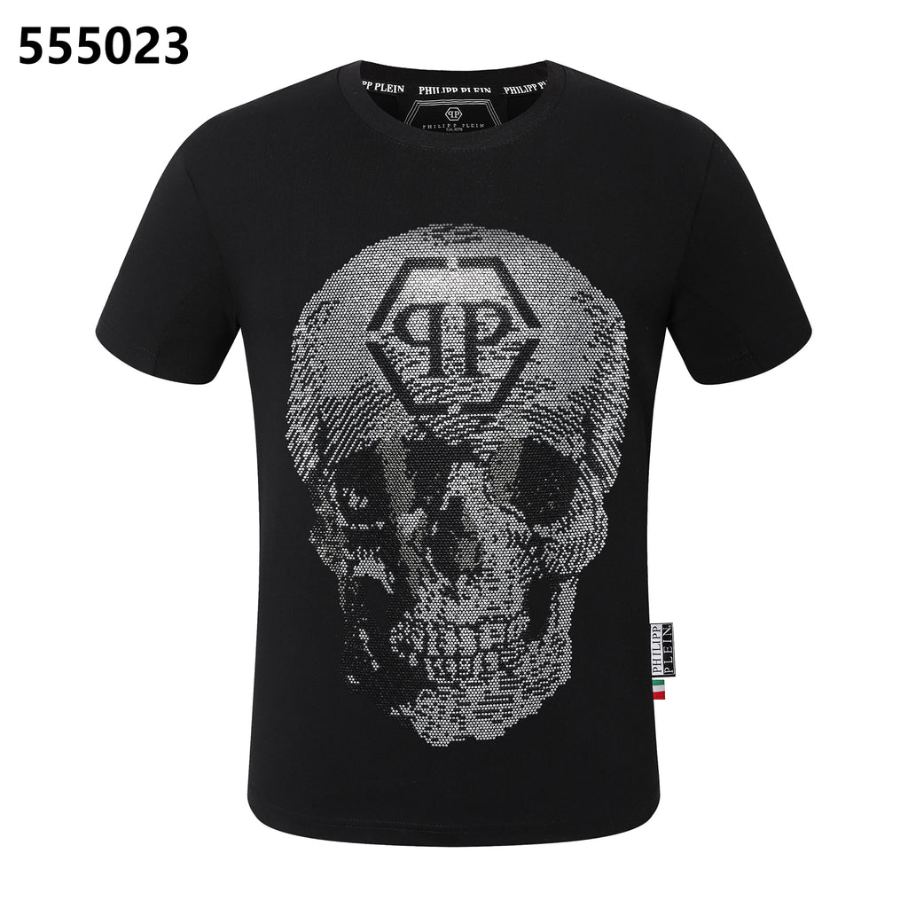 PHILIPP PLEIN スカルデザイン ラウンドネックTシャツ