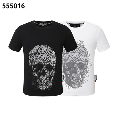PHILIPP PLEIN Skull-Print Crew-Neck T-Shirt