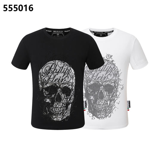 PHILIPP PLEIN Skull-Print Crew-Neck T-Shirt