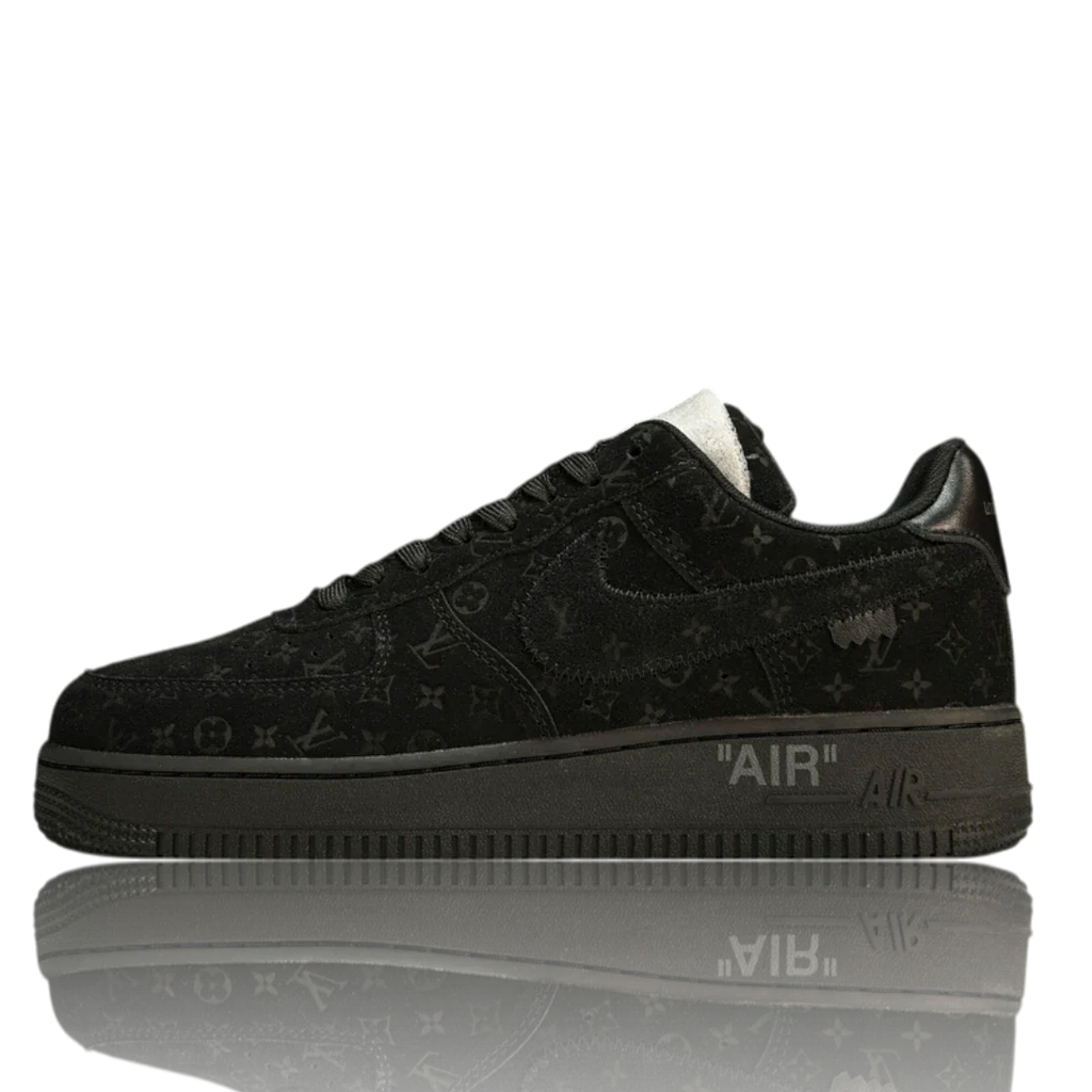 Louis Vuittоп x AF1 By Virgil Abloh ‘Black’