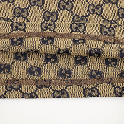 Gucci 25SS All-Over Monogram Print Denim Shorts
