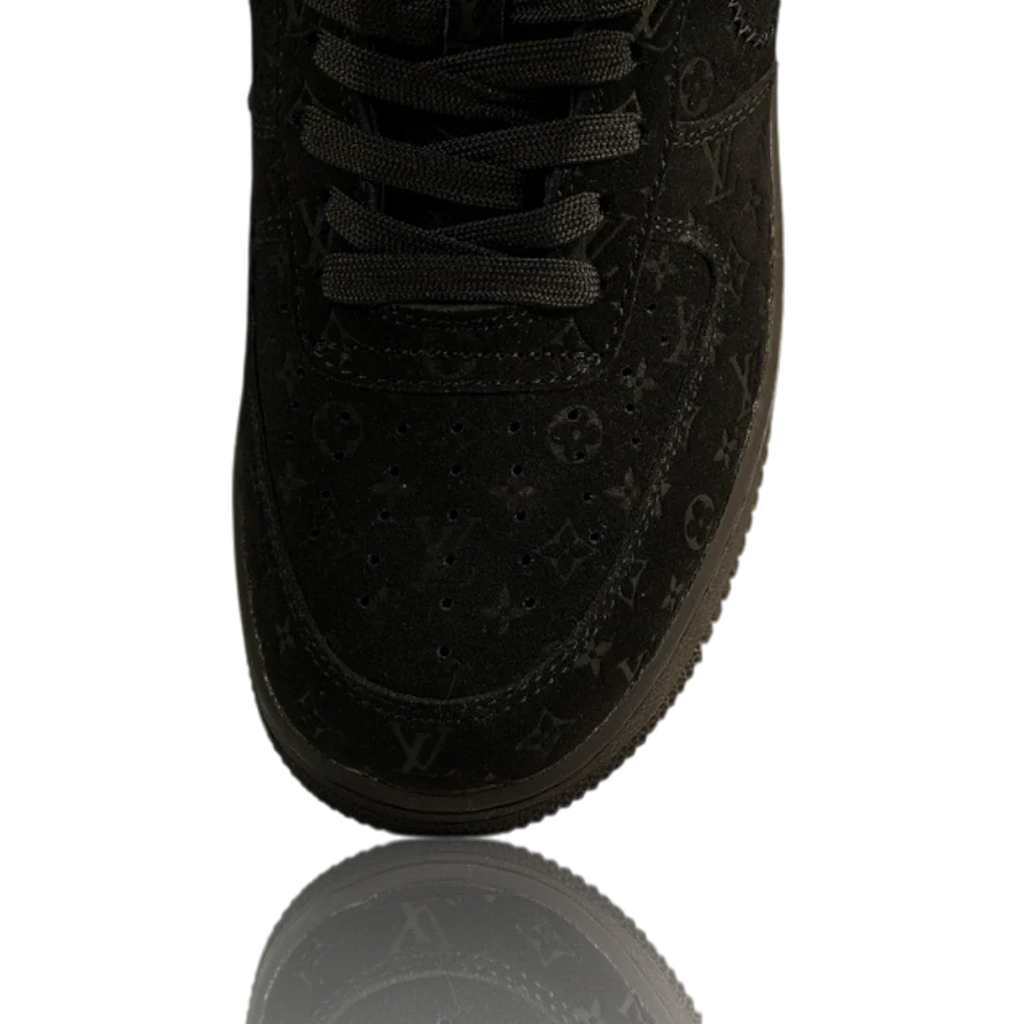 Louis Vuittоп x AF1 By Virgil Abloh ‘Black’