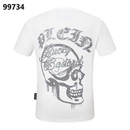 PHILIPP PLEIN Skull Crew Neck T-Shirt