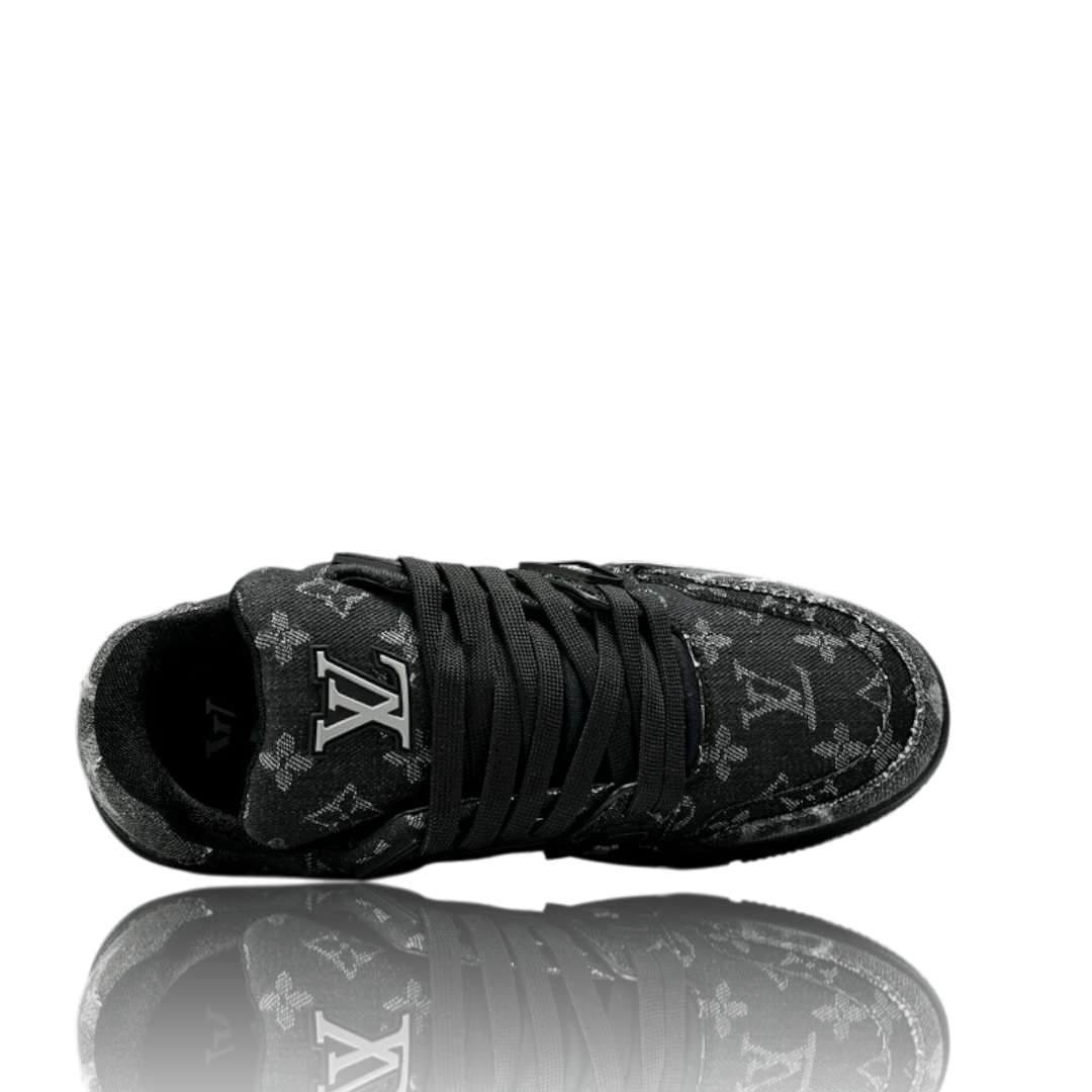 Louis Vuittоп Trainer Low 'Monogram Denim Black'
